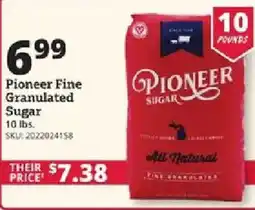 Rural King Pioneer fine granulated sugar offer