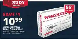 Rural King Winchester USA Target Ammunition offer