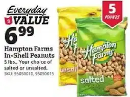 Rural King Hampton Farms In-Shell Peanuts offer