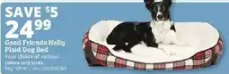 Rural King Good Friends Nelly Plaid Dog Bed offer
