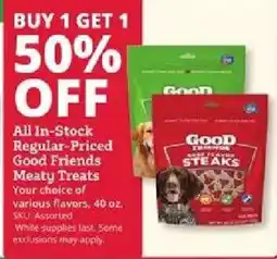 Rural King Good Friends Meaty Treats offer