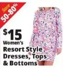 Ocean State Job Lot Women's Resort Style Dresses, Tops & Bottoms offer