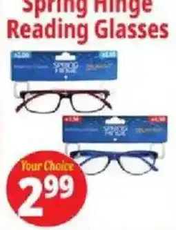 Ocean State Job Lot Spring Hinge Reading Glasses offer
