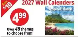 Ocean State Job Lot 2027 Wall Calendars offer