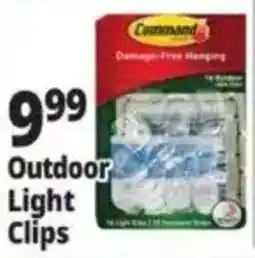 Ocean State Job Lot Command outdoor light clips offer