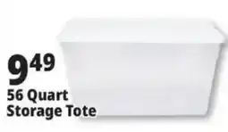Ocean State Job Lot 56 Quart Storage Tote offer
