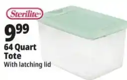Ocean State Job Lot Sterilite 64 Quart Tote offer