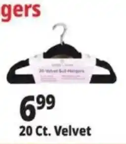 Ocean State Job Lot Kroger 20 Velvet Suit Hangers offer