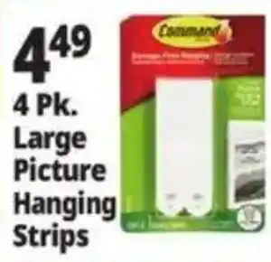 Ocean State Job Lot Command large picture hanging strips offer
