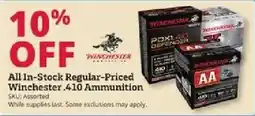 Rural King Winchester .410 Ammunition offer