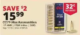 Rural King Cci V-Max Ammunition offer