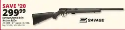 Rural King Savage Arms Bolt Action Rifle offer
