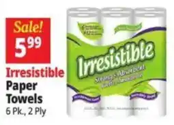 Ocean State Job Lot Irresistible Paper Towels offer