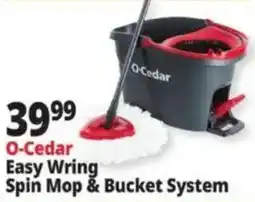 Ocean State Job Lot O-Cedar easy wring spin mop & bucket system offer