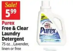 Ocean State Job Lot Purex free and clear laundry detergent offer