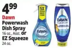 Ocean State Job Lot Dawn Powerwash Dish Spray offer
