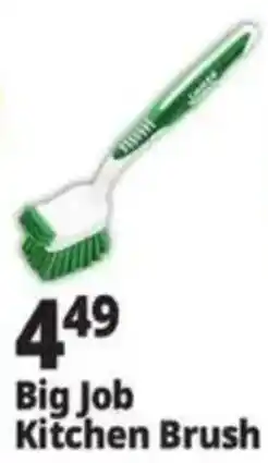 Ocean State Job Lot Turtle Big Job Kitchen Brush offer