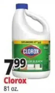 Ocean State Job Lot Clorox bleach offer