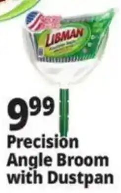 Ocean State Job Lot Libman precision angle broom with dustpan offer