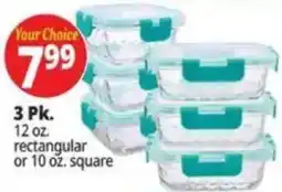 Ocean State Job Lot Your Choice rectangular or square offer