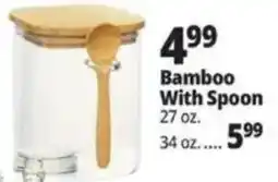 Ocean State Job Lot Bamboo With Spoon offer