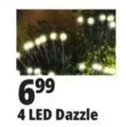 Ocean State Job Lot 4 Led Dazzle offer