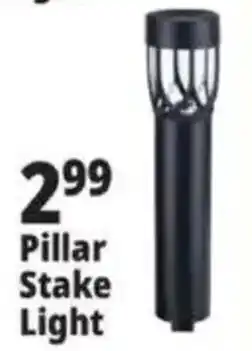 Ocean State Job Lot Pillar Stake Light offer