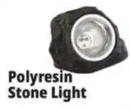 Ocean State Job Lot Polyresin Stone Light offer