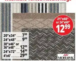 Ocean State Job Lot Mohawk washable tufted accent rugs offer