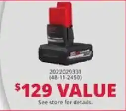 Rural King DeWalt battery offer