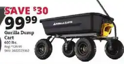 Rural King Gorilla Cart Gorilla Dump Cart offer