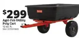 Rural King Agri-Fab utility poly cart offer
