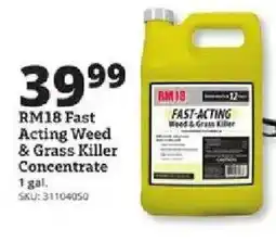 Rural King Rm18 fast acting weed & grass killer concentrate offer
