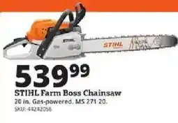 Rural King Stihl Farm Boss Chainsaw offer