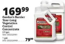 Rural King Gordon's Barrier Year-Long Vegetation Control Concentrate offer