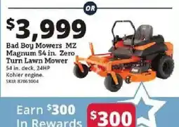 Rural King Bad Boy Mowers MZ Magnum 54 in. Zero Turn Lawn Mower offer