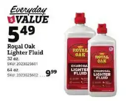 Rural King Royal Oak Lighter Fluid offer