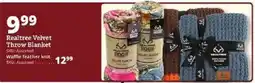 Rural King Realtree Velvet Throw Blanket offer