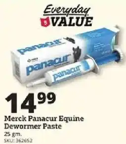 Rural King Merck Panacur Equine Dewormer Paste offer