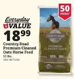 Rural King Country Road Premium Cleaned Oats Horse Feed offer