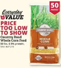 Rural King Country Road whole corn offer