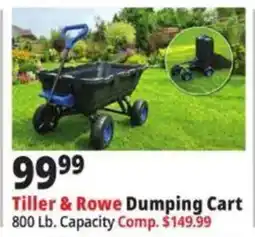 Ocean State Job Lot Tiller & Rowe Dumping Cart offer