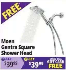 Ocean State Job Lot Moen Genta Square Shower Head offer