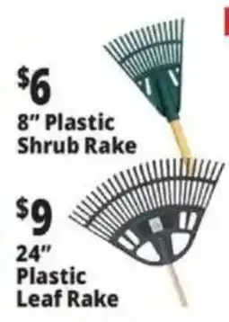 Ocean State Job Lot 8" Plastic Shrub Rake offer