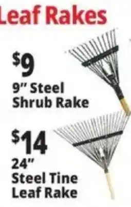 Ocean State Job Lot Leaf Rakes offer