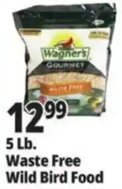 Ocean State Job Lot Wagners gourmet waste free wild bird food offer