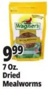 Ocean State Job Lot Wagner's Dried Mealworms offer