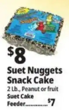 Ocean State Job Lot Suet Nuggets Snack Cake offer