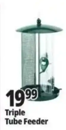 Ocean State Job Lot Triple Tube Feeder offer