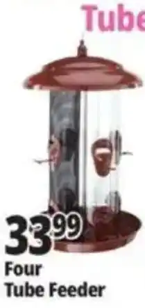 Ocean State Job Lot Four Tube Feeder offer